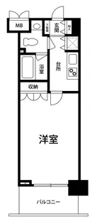 パークサイド東大島【2階】の間取り