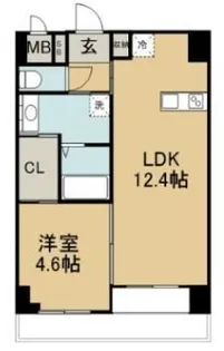 Growth Ehira【2階】の間取り