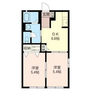 カノビアーノ A【1階】の間取り