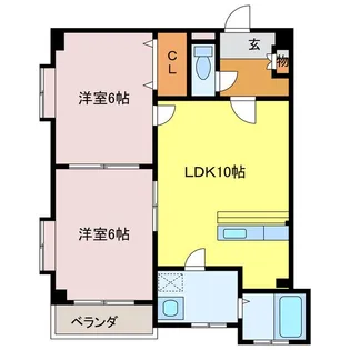 SP周南【4階】の間取り