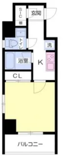 ラフィーヌ伊勢佐木町【8階】の間取り