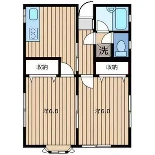 サクラパレス【2階】の間取り