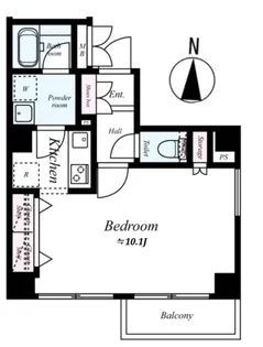 東京都江東区亀戸1【マンション】の間取り