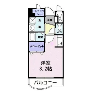 神奈川県藤沢市長後【マンション】の間取り