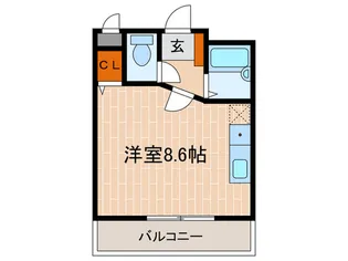 フリ-ル明石【2階】の間取り