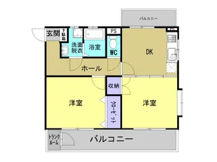 ドリームII【2階】の間取り