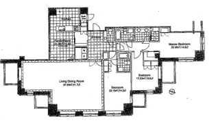 青山第一マンションズ【16階】の間取り