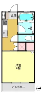 1Kの間取り画像