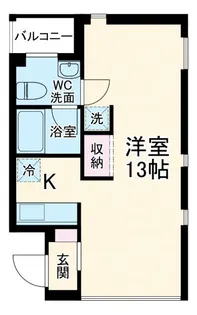 KataseBLDII【2階】の間取り