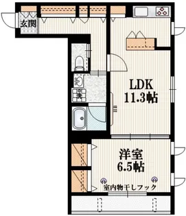東京都小平市小川西町4【マンション】の間取り