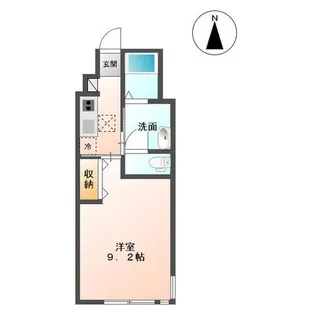 ファインパレスSuwa-I【1階】の間取り
