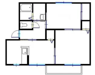 ハートフルハイツ【1階】の間取り