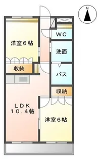 ルミナス コート【2階】の間取り