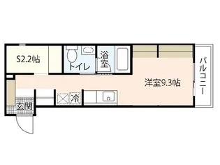 メゾン ド リコリス尾長【2階】の間取り