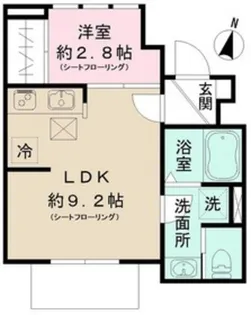 La vita ricca【1階】の間取り