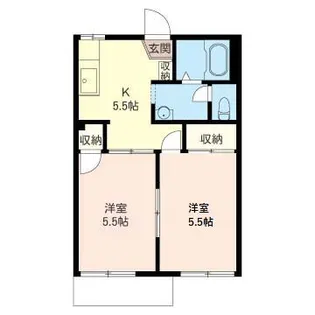 レスポワール【1階】の間取り