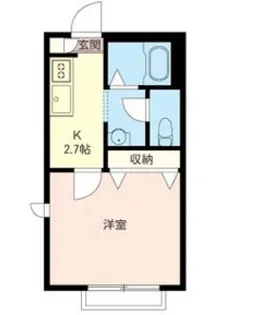 コート西糀谷【1階】の間取り