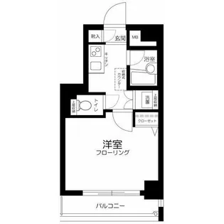 ティアラ大崎【5階】の間取り