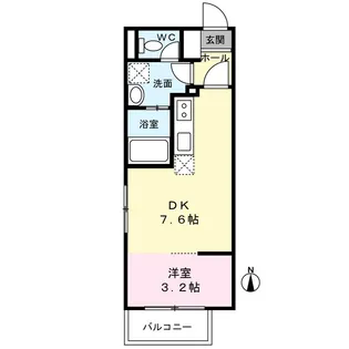 (仮)長町6丁目新築マンション【2階】の間取り