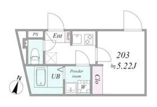 Teams Oji【2階】の間取り
