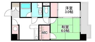 ディアメゾン御幸橋【3階】の間取り