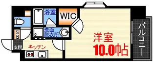 エイトバレー広島駅前スタジアムサイド【7階】の間取り