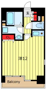 ダイナシティ田端【6階】の間取り