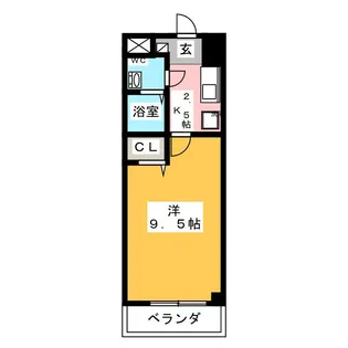 URBAN SENSATION【6階】の間取り