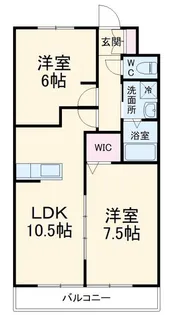 Like四街道【1階】の間取り
