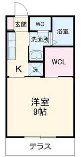 ビジュー【1階】の間取り