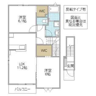 ベル・アルカンシェル【2階】の間取り