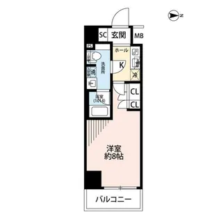 東京都墨田区菊川1【マンション】の間取り