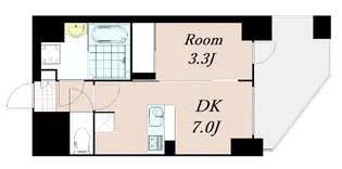 レオンコンフォート西大路御池【7階】の間取り