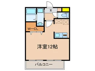 コリ-ナ宇多野【1階】の間取り
