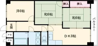 田村ビル【5階】の間取り
