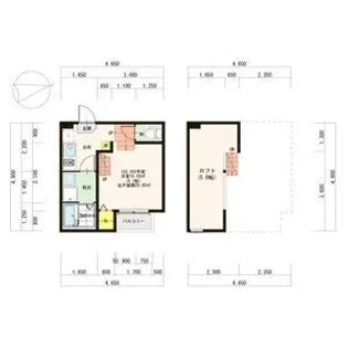ハーモニーテラスイズモ【2階】の間取り