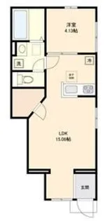 chouette【1階】の間取り