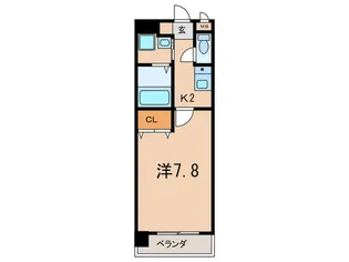 すまいる川名【4階】の間取り