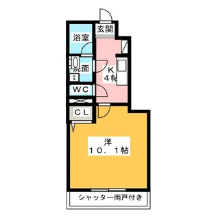 リ・スピカ【1階】の間取り