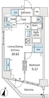 アイル王子ノルド【11階】の間取り