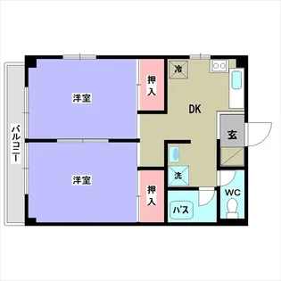 串田ビル【3階】の間取り