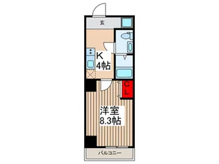 North Field 飯能【5階】の間取り