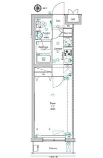 レアライズ蒲田【2階】の間取り