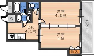 ファイブメゾン慕絵樹【2階】の間取り