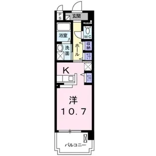 八反丸ビルII【5階】の間取り