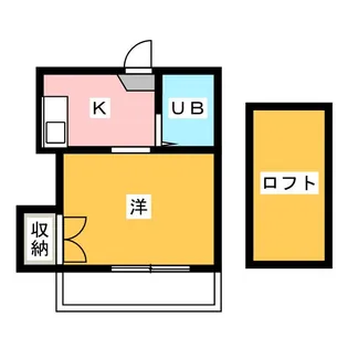 ラフィーネ保呂町【2階】の間取り