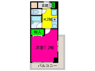 エフォールヒロ【3階】の間取り