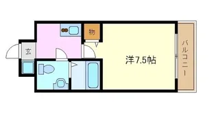エコロジー鶴舞レジデンス【10階】の間取り