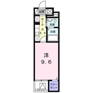 エルシェ【4階】の間取り