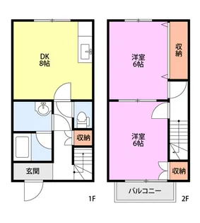 JOYPLACE青山3【1階】の間取り